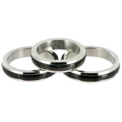 chrome stainless steel cock ring