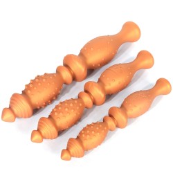 soft silicone large anal beads