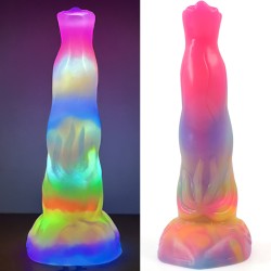 luminous silicone dildo 03