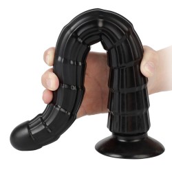 wavy soft anal dildo