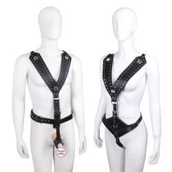 fetish full body harness for male and female