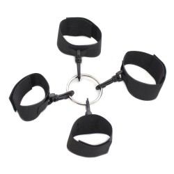 nylon wrist ankle restraints with center ring