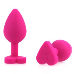 heart silicone anal plug 2